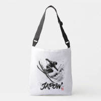 Snowboard Brush Art - Skier Slush Powder