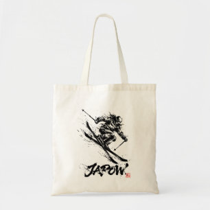 Snowboard Brush Art - Skier Women Tote Bag