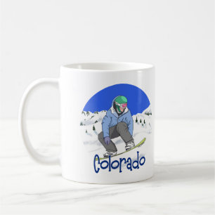 Snowboard Colorado Coffee Mug