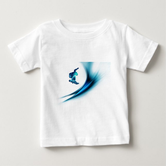 Snowboard Design Baby T-Shirt (Front)