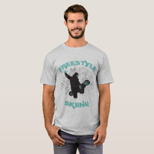 Snowboard Extreme Sport Freestyle Skiing T-Shirt