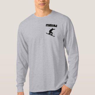 Snowboard Freestyle Badge T-shirt