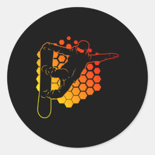 Snowboard Freestyle Halfpipe Snowboarding Snowboar Classic Round Sticker