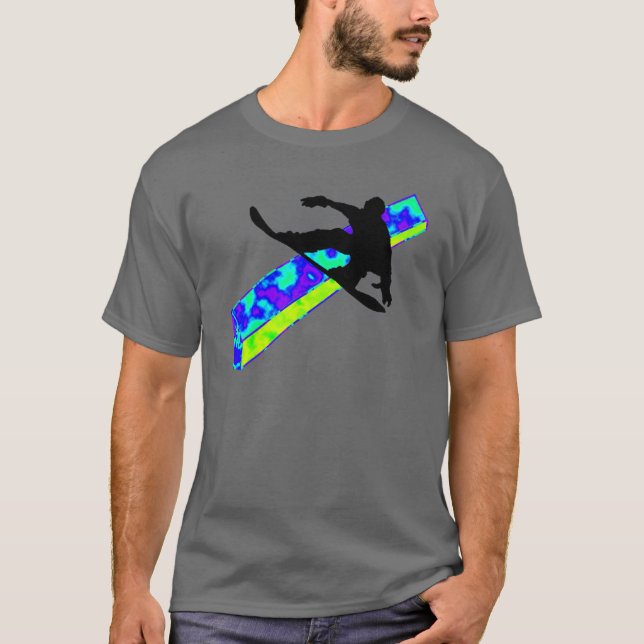 Snowboard Go Boom T-Shirt (Front)