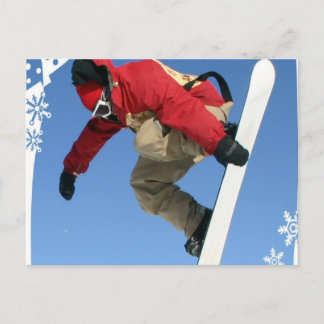 Snowboard Grab Postcard
