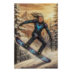 Snowboard Hero Poster