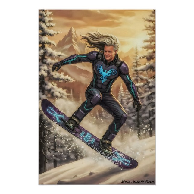 Snowboard Hero Poster (Front)