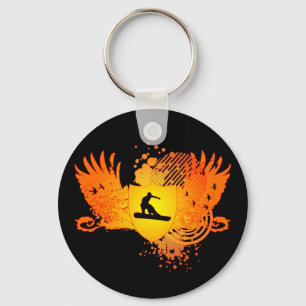 snowboard. hi-fi. v.2 key ring