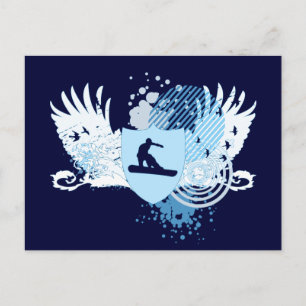 snowboard : hi-fi v.2 : postcard