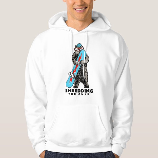 Snowboard Hoodie (Front)
