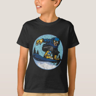 Snowboard Jump Snow Mountain Winter Sport Snowboar T-Shirt