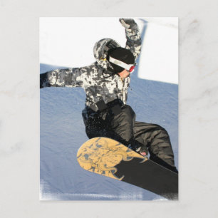 Snowboard Launch Postcards