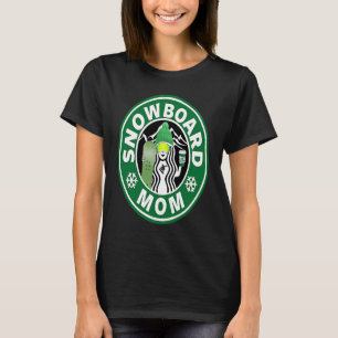 Snowboard Mum for Women Mother Snowboarder T-Shirt