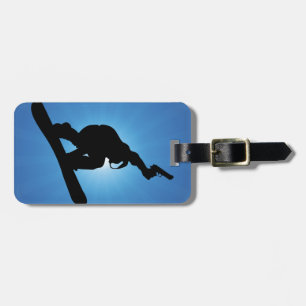Snowboard Outlaw Luggage Tag