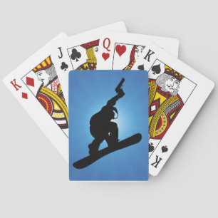 Snowboard Outlaw Playing Cards