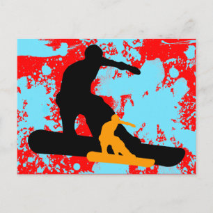 snowboard : shadowstance postcard