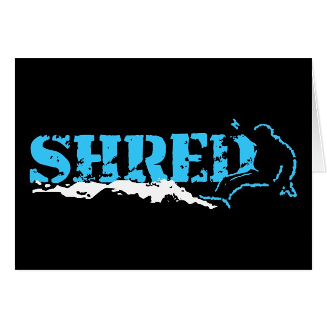 snowboard : shred (Front Horizontal)