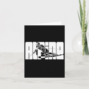 Snowboard Ski Winter Sports Downhill Alpine Skiing Card