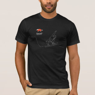Snowboard, Snowboarder, Hokkaido T-Shirt