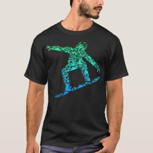 Snowboard Snowboarder Snowboarding Men Boys Kids  T-Shirt