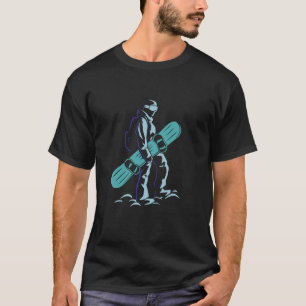 Snowboard Snowboarder Snowboarding Men Boys Women T-Shirt