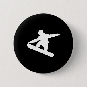 Snowboard Snowboarder Snowboarding Snow Fun Sport 6 Cm Round Badge