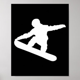 Snowboard Snowboarder Snowboarding Snow Fun Sport Poster