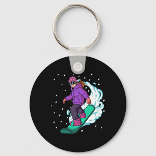 Snowboard Snowboarding 6  Key Ring