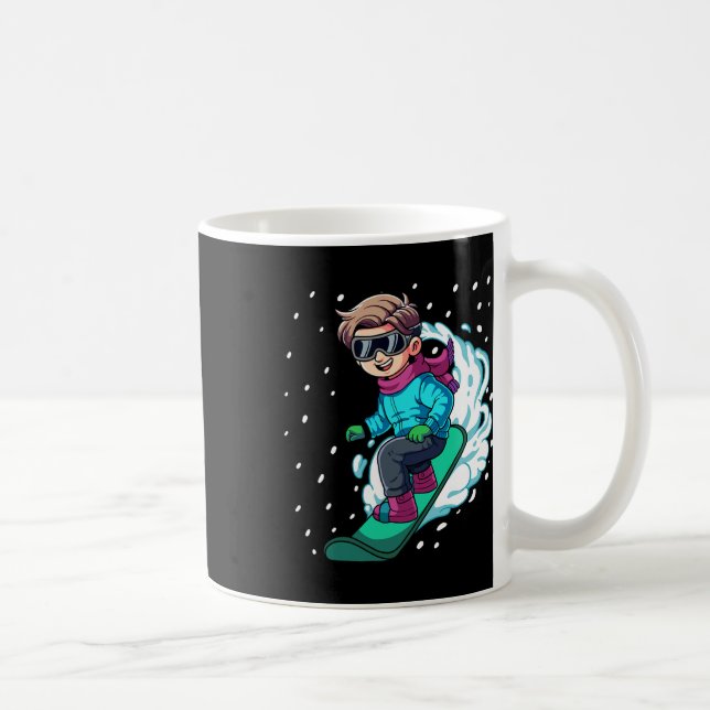 Snowboard Snowboarding 8  Coffee Mug (Right)