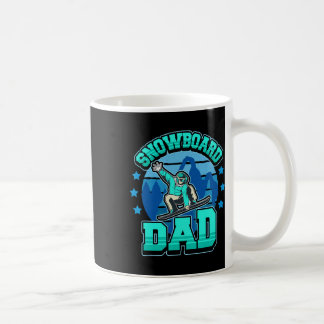 Snowboard Snowboarding Awesome Dad Men Gift Coffee Mug