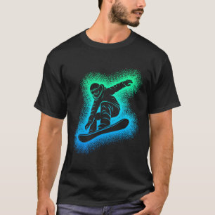 Snowboard Snowboarding Kids Boys Men T-Shirt