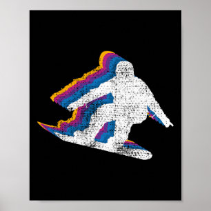 Snowboard Snowboarding Snowboarder  Poster