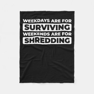 Snowboard Snowboarding Winter Sports - Snowboarder Fleece Blanket