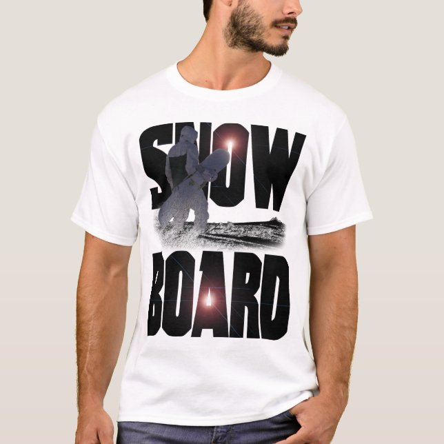 SnowBoard T-Shirt (Front)