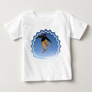 Snowboard Tail Grab Baby T-Shirt