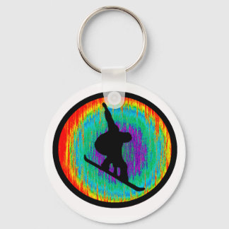 Snowboard the Savouring Key Ring
