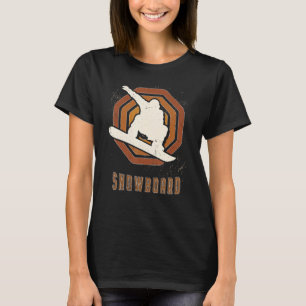 Snowboard Vintage Retro Classic Sport Love T-Shirt