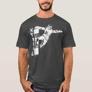 Snowboard Xtreme Sport in Winter  T-Shirt