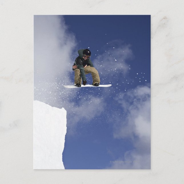 Snowboarder 2 postcard (Front)