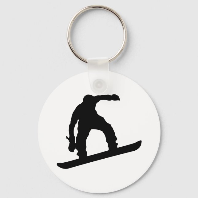 Snowboarder_4 Key Ring (Front)