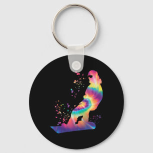 Snowboarder Colorful Snowboard Snowboarding 40  Key Ring