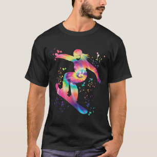 Snowboarder Colorful Snowboard Snowboarding  T-Shirt