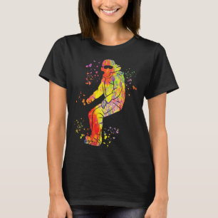 Snowboarder Colourful Snowboard Snowboarding 41  T-Shirt