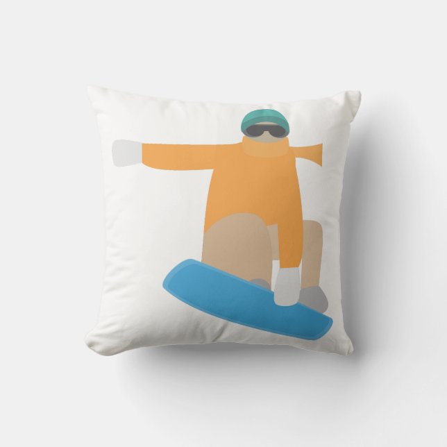 Snowboarder Cushion (Front)