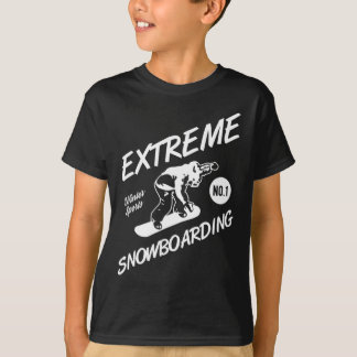 Snowboarder Extreme Snowboarding Winter Sports Sno T-Shirt