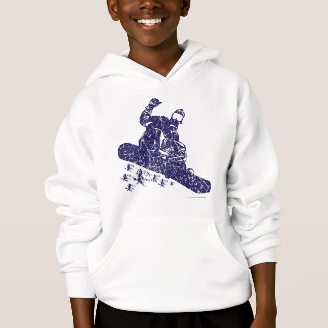 Snowboarder hitting High Snow (Front)