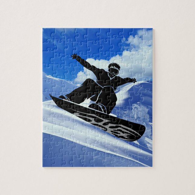 snowboarder jigsaw puzzle (Vertical)