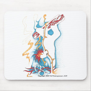 Snowboarder Mouse Pad