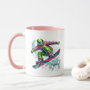 Snowboarder  mug