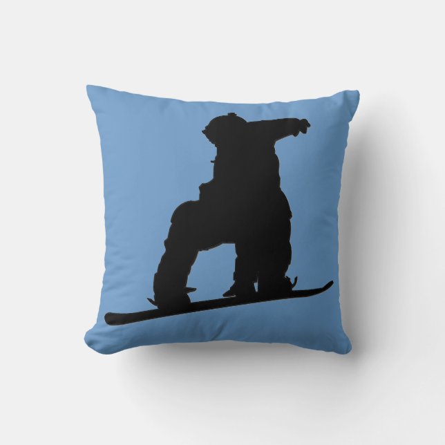 Snowboarder Pillow (Front)